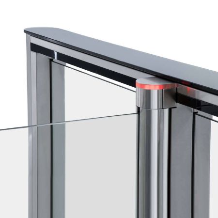 Турникет PERCo-ST-01 "Скоростной проход" с распашными створками PERCo-ATG-300 (ширина створки 300 мм)